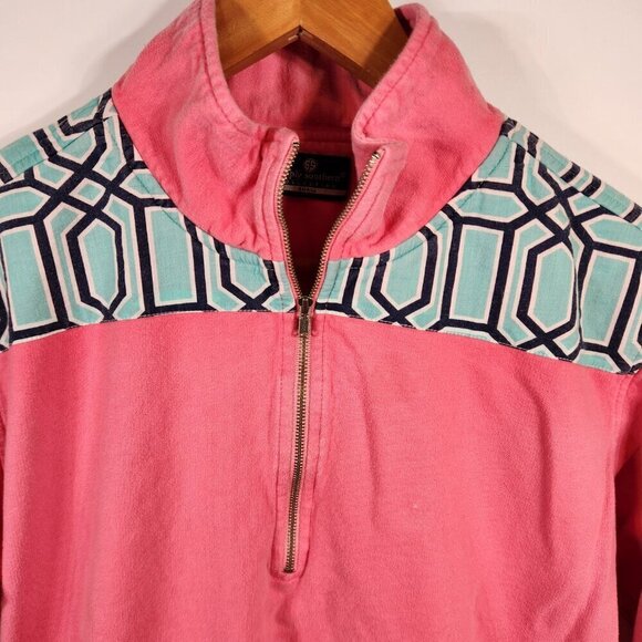 Simply Southern Long Sleeve 1/2 Zip Pullover Size Small - Picture 2 of 11